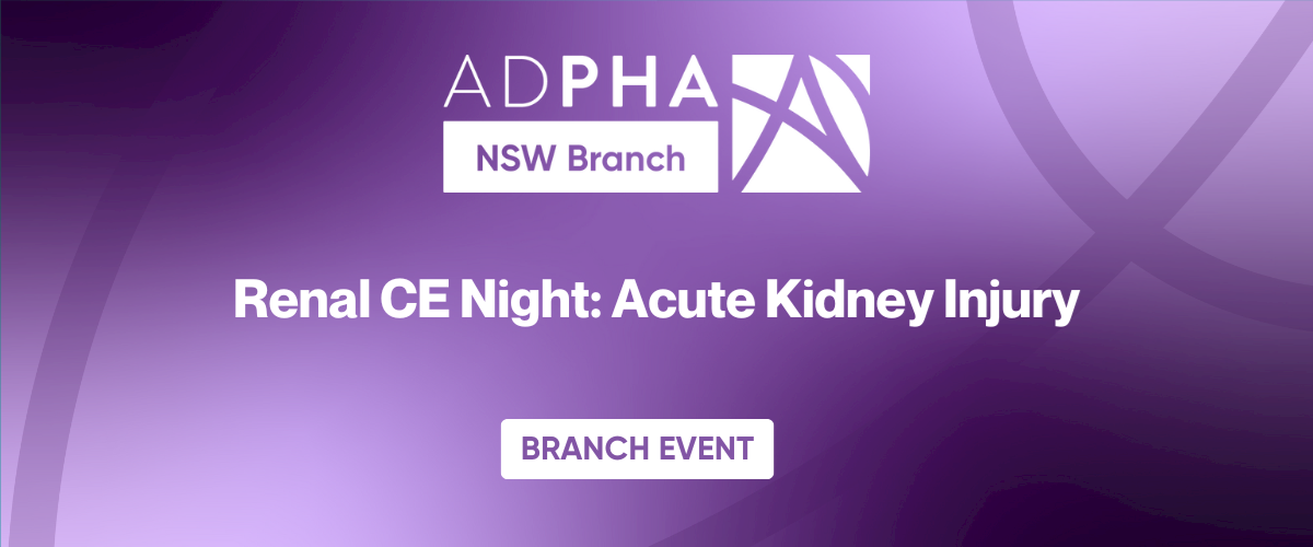 NSW Branch | Acute Kidney Injury